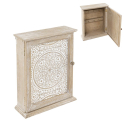 CAJA LLAVES MADERA ROSETON
