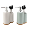 DISPENSADOR JABON CON CEPILLO
