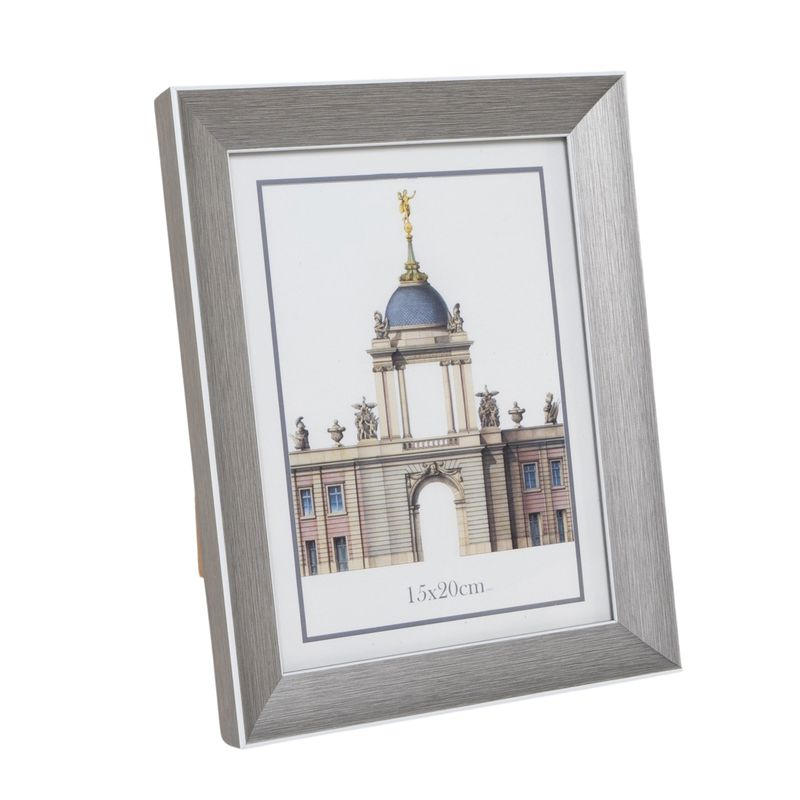 PORTAFOTO 15X20 VINTAGE PLATA