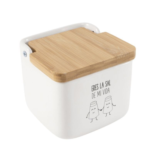 SALERO TAPA BAMBU LA SAL DE MI VIDA
