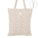 BOLSA ALGODON CON CREMALLERA FLORES