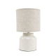 LAMPARA BASE CERAMICA
