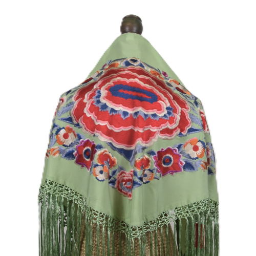 MANTON VERDE HOJA SILVESTRE