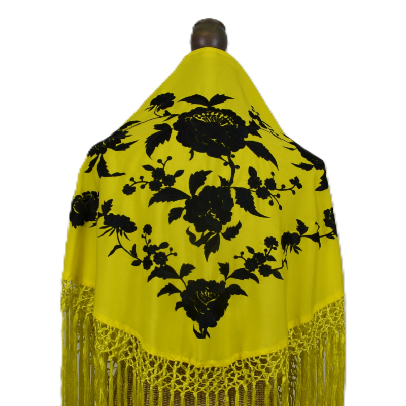 MANTON AMARILLO CARRETA