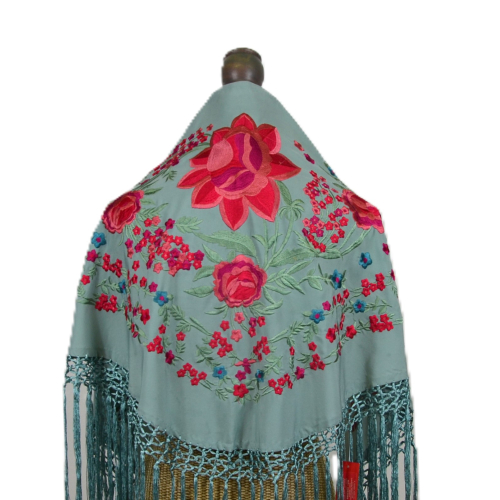 MANTON  AZUL JABONOSO TRAPÍO