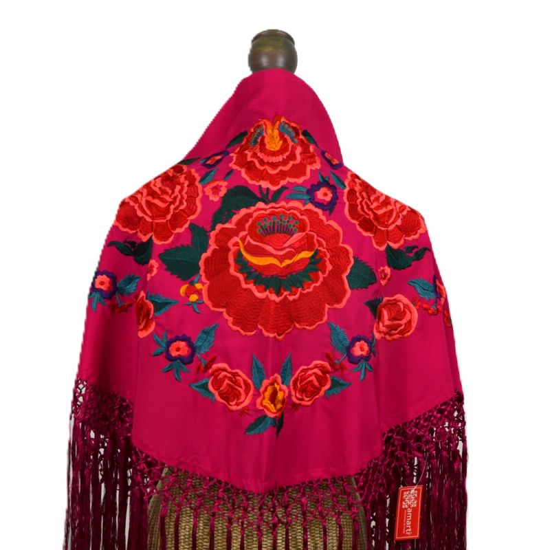 MANTON FUCSIA MAESTRANZA