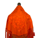 MANTON NARANJA PAVO REAL