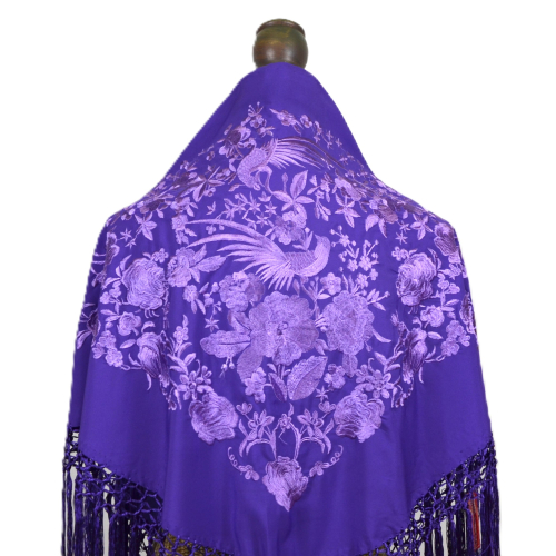 MANTON MORADO PAVO REAL