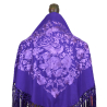 MANTON MORADO PAVO REAL