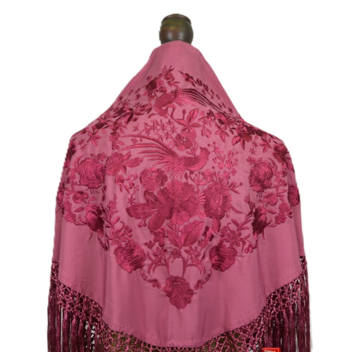 MANTON ROSA PALO PAVO REAL