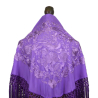 MANTON PURPURA PAVO REAL