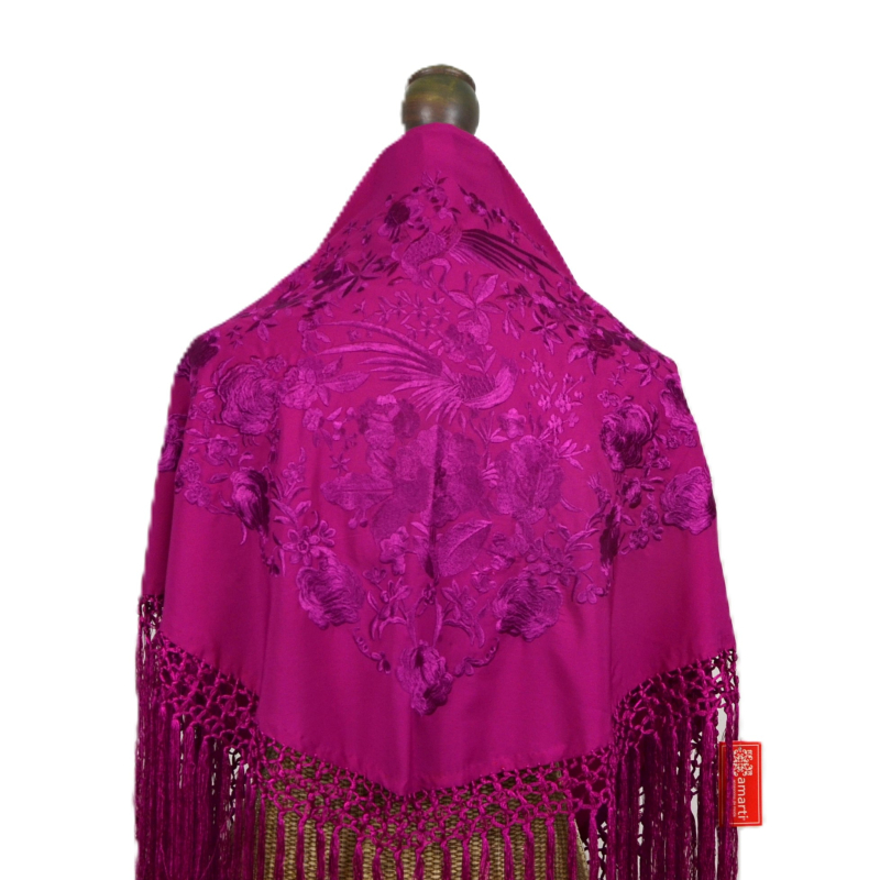 MANTON MAGENTA PAVO REAL