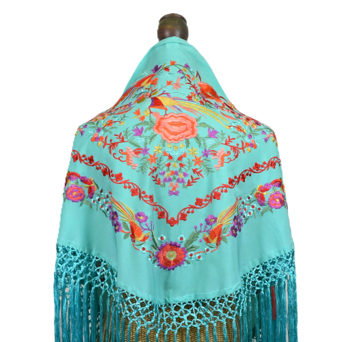 MANTON VERDE AGUA IMPERIAL