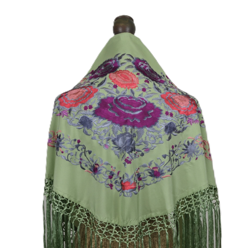 MANTON VERDE HOJA VOLAPIE