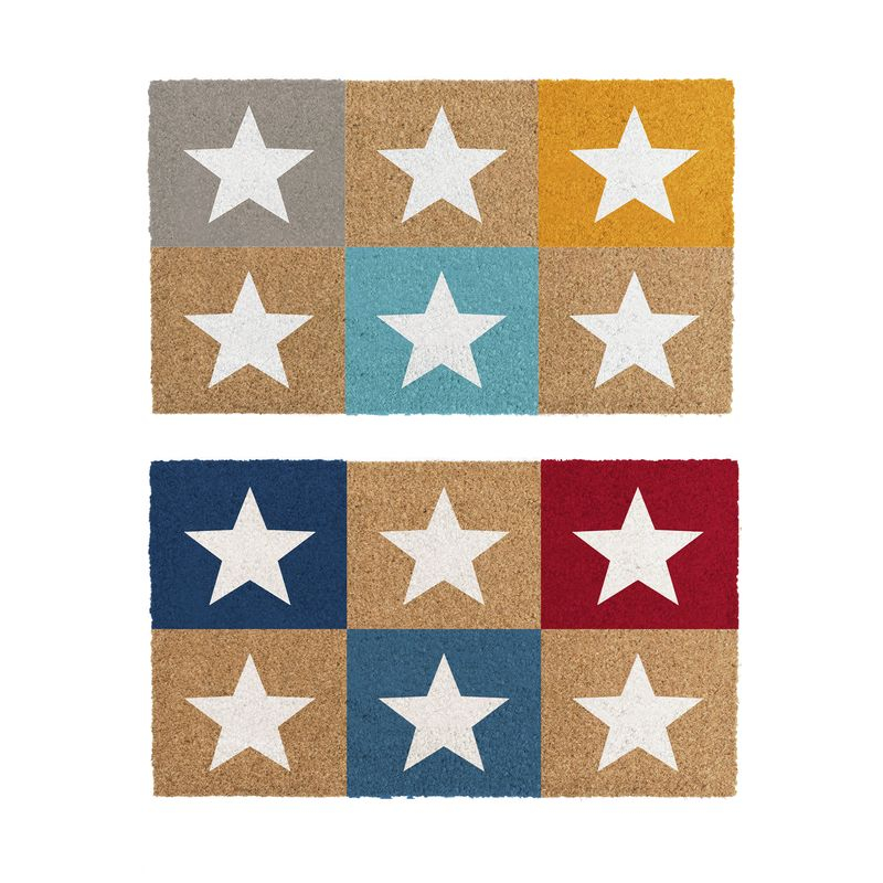 FELPUDO 40X70 ANTIDES. ESTRELLAS