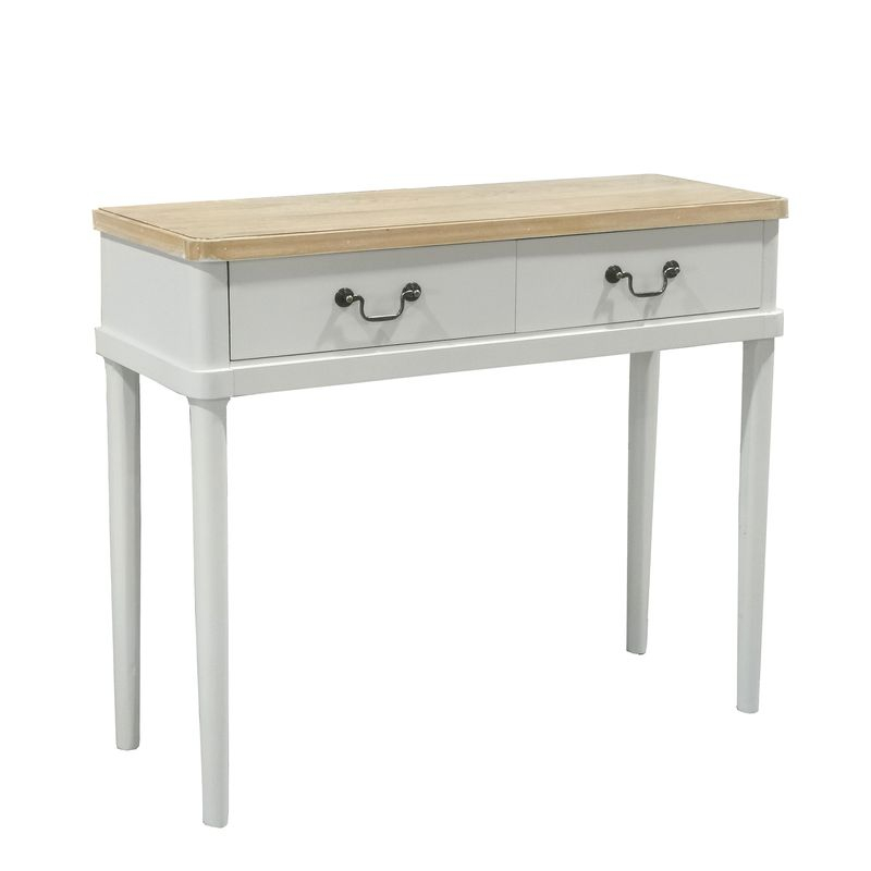 CONSOLA VERDE 3 CAJONES 110X30X80 CM