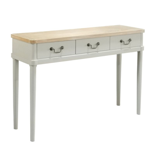 CONSOLA IVORY 3 CAJONES 110X30X80 CM