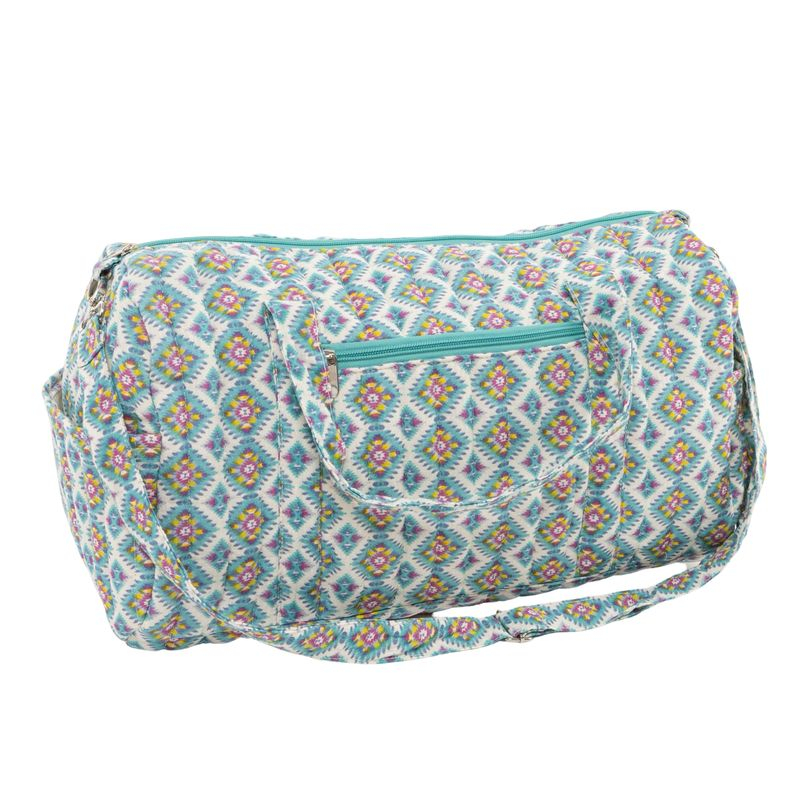 BOLSA VIAJE ALG FLOR ROSA MAQUI