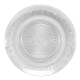PLATO POSTRE 19.5CM CRISTAL GRABADO