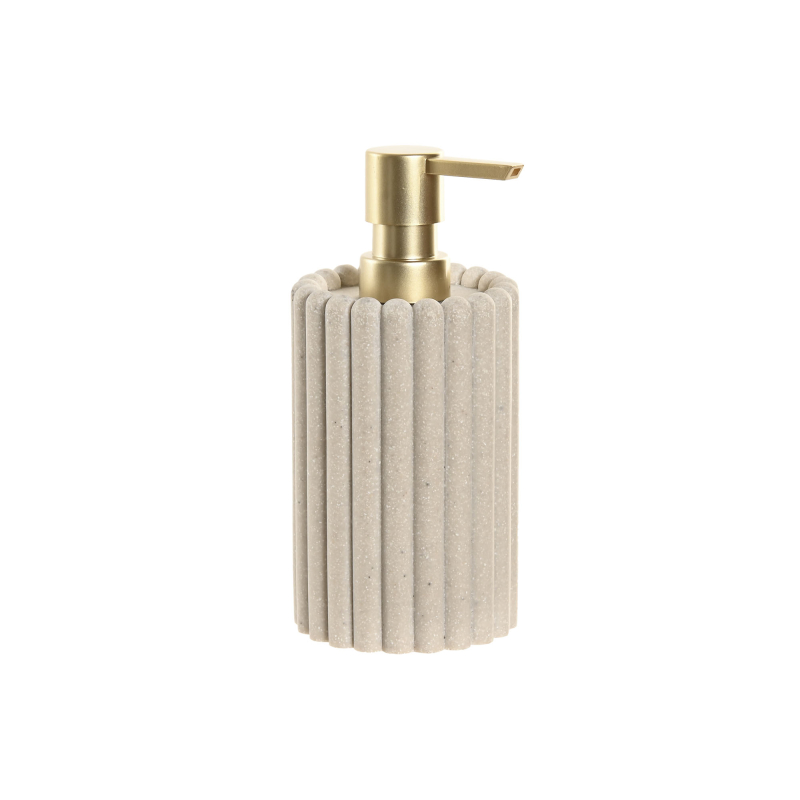 DISPENSADOR JABON MADERA RESINA