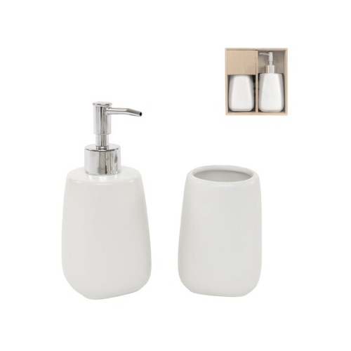 JUEGO DE BAÑO BLANCO