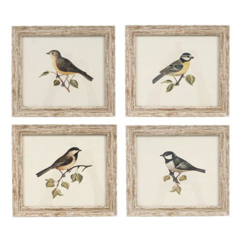 CUADRO 21X18 PAJAROS 4M