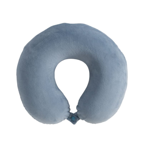 COJIN CERVICAL VISCO DESENFUNDABLE AZUL