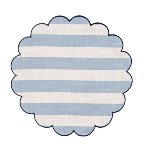 INDIVIDUAL 45X30CM ONDAS CIELO