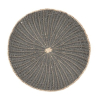 INDIVIDUAL 38CM RATAN GRIS