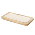 VACIABOLSILLO IVORY 22X12X2CM
