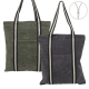 BOLSA TOTE ALGODON LAVADO CON CREMALLERA