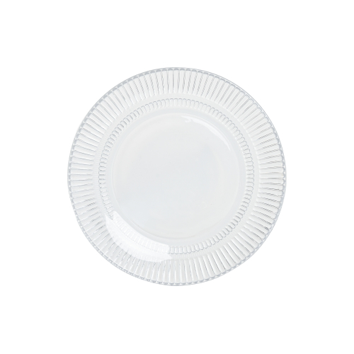 PLATO POSTRE 20CM CRISTAL