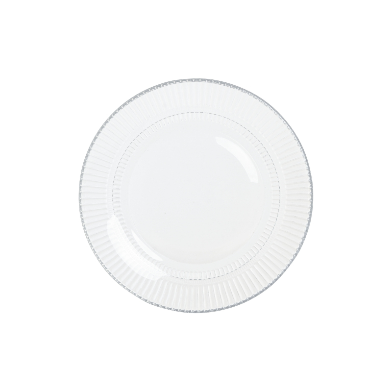 PLATO POSTRE 20CM CRISTAL