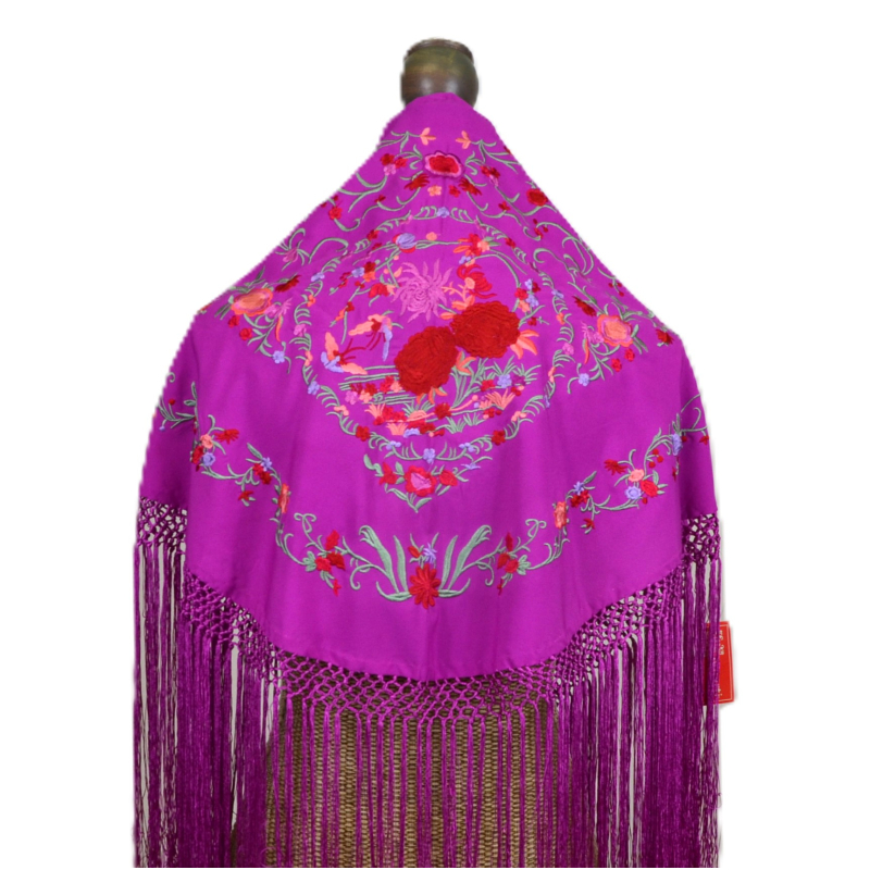 MANTON NIÑA VIOLETA CALESA