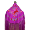 MANTON NIÑA VIOLETA CALESA