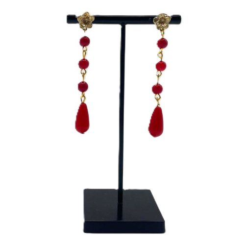 PENDIENTE AZUL JABONOSO