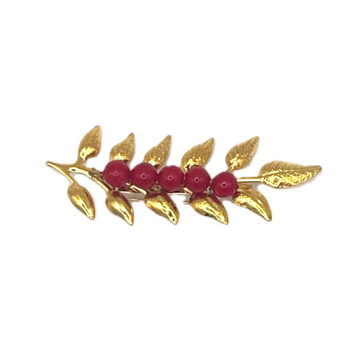 BROCHE DORADO MARIPOSA