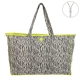 BOLSO XL ZEBRA FLUOR