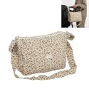 BOLSA CARRITO BEBE ALGODON FLORES