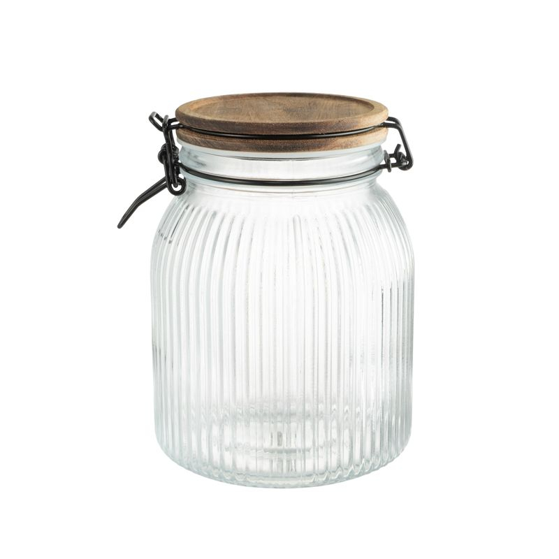BOTE COCINA 1000ML TAPA ACACIA