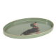 BANDEJA OVAL 39,5X27X3,5CM TECKEL
