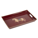 BANDEJA CON ASAS 45X31CM CABALLO