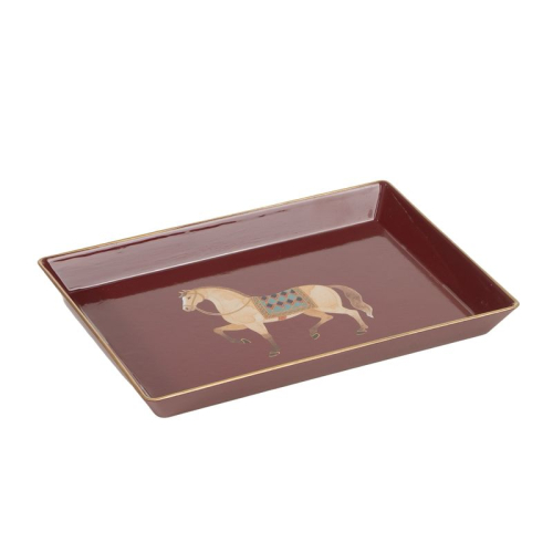BANDEJA VACIABOLS 20X14CM CABALLO