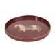 BANDEJA CENTRO 27CM CABALLO