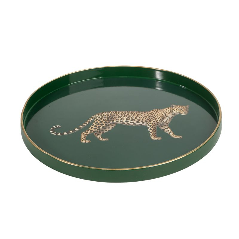 BANDEJA CENTRO 27CM GUEPARDO