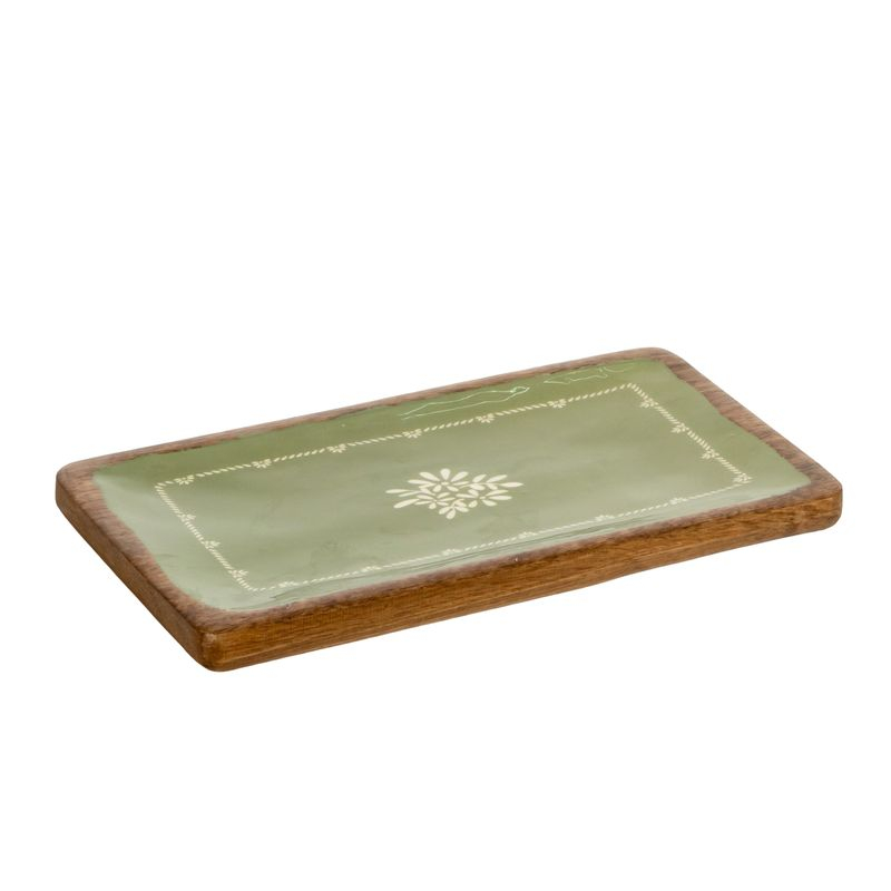 VACIABOLS RECT 22X12X2CM OLIVA