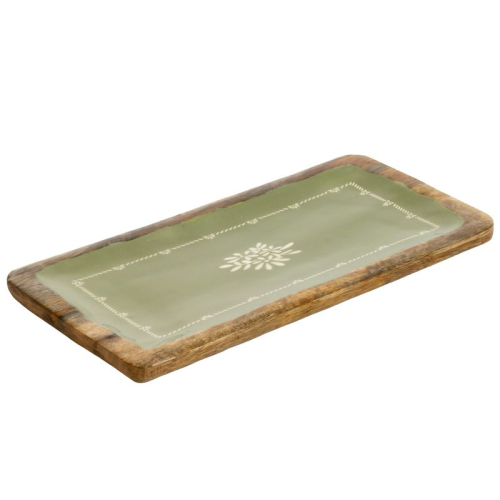 VACIABOLS RECT 30X15X2CM OLIVA