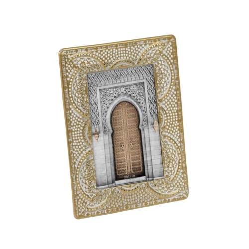 PORTAF 10X15 ARABESCO ORO ENVEJECIDO