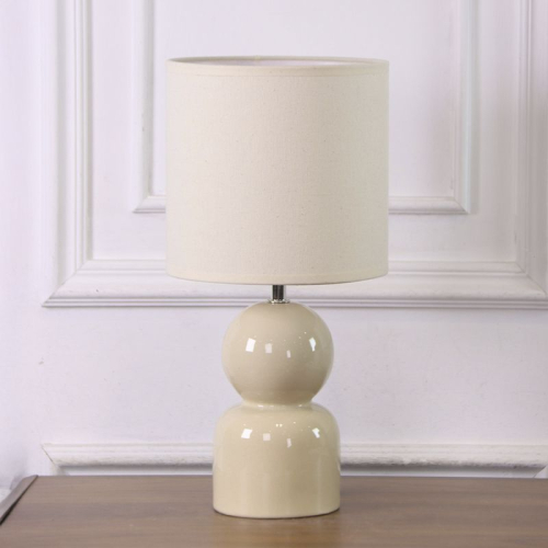 LAMPARA B/CERAM NATURAL E14