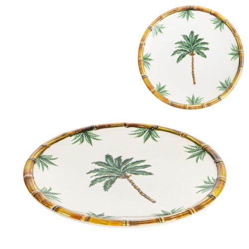 PLATO POSTRE 22CM MELAM ZAHARA